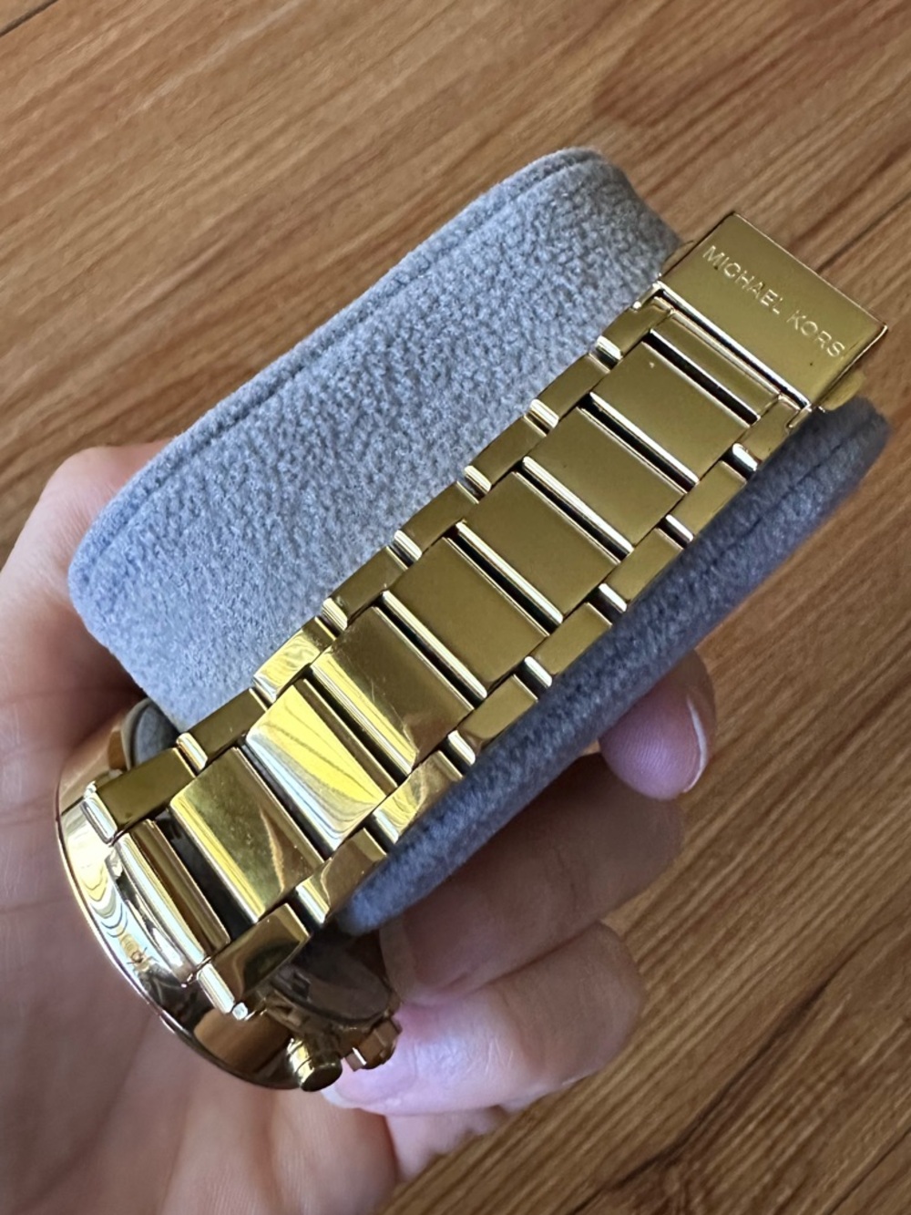 Michael Kors Parker Gold Crystal-Accented Women's Watch MK 5354 - Picture 3 of 5